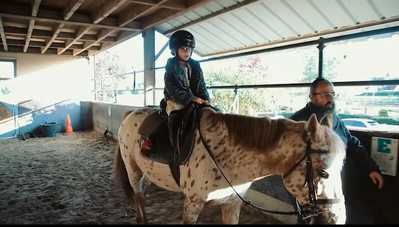 Séance d'Equitation pour les Enfants NECHAMA